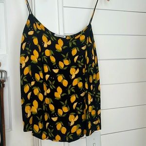 Reformation Lemon Blouse